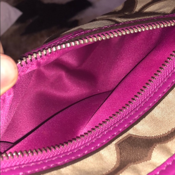 Coach Fuschsia Purse - Picture 3 of 6